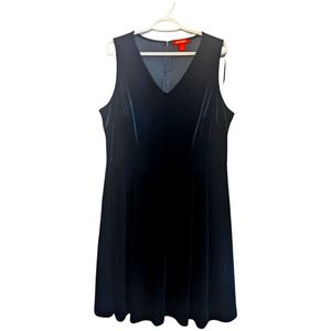 Velvet dress, Joe Fresh, 1X